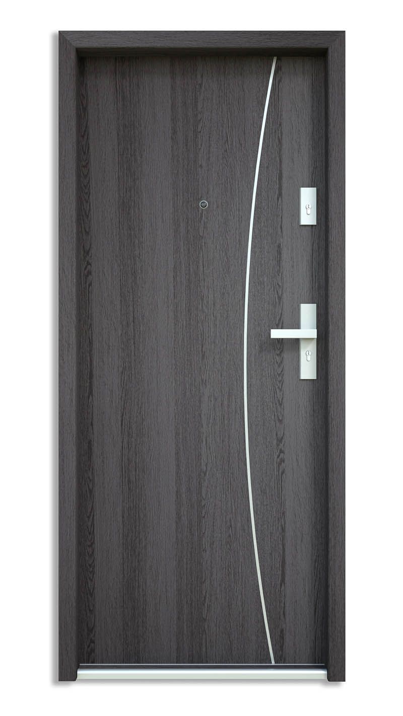 Bastion A-121 Grafit — intarsja inox