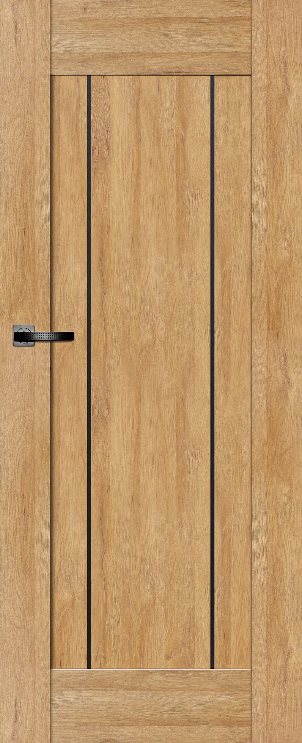 Artus - Seria VIRAGE - A dąb leśny - czarne wstawki z aluminium - 02