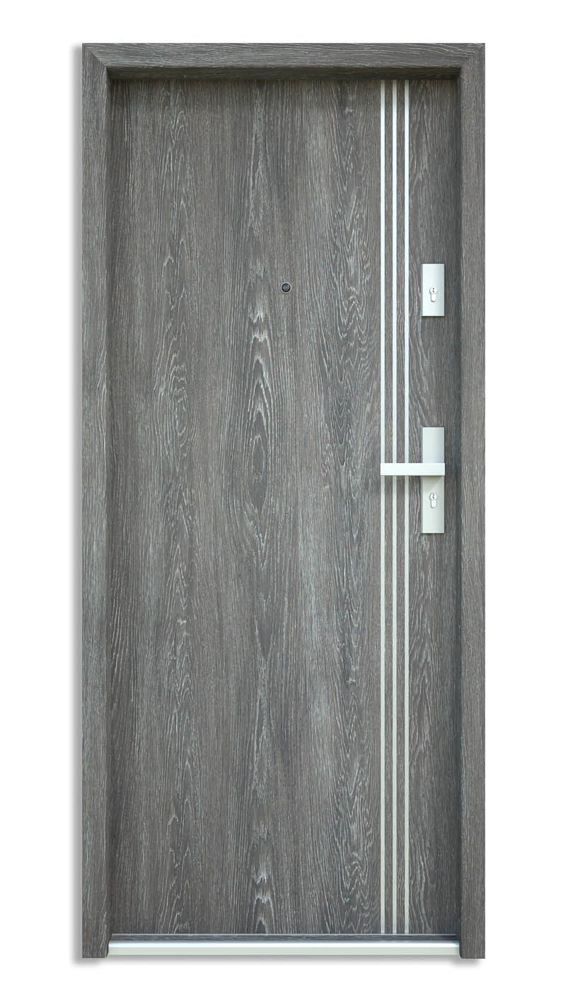 Bastion A-113 Grafit stary — intarsja inox