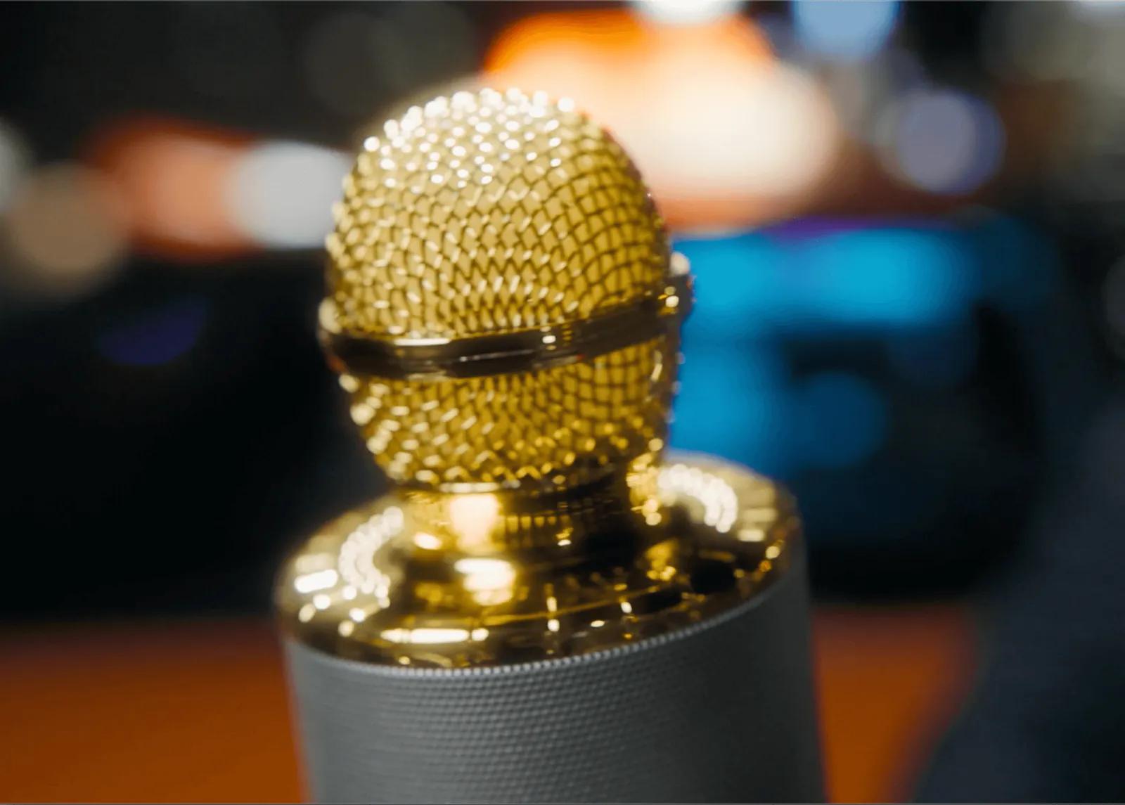 Cash Cab Karaoke Mic