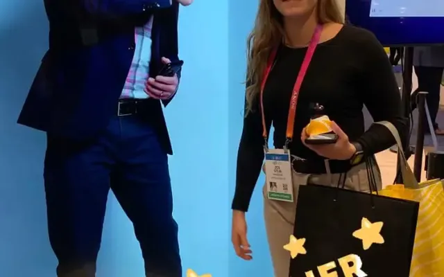 Toronto event host Adam Growe as a Hologram