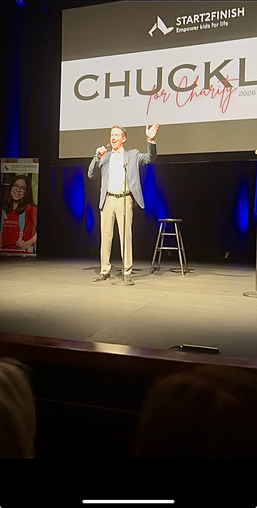 Adam Growe Quiz Show at Chuckles for Charity 2026