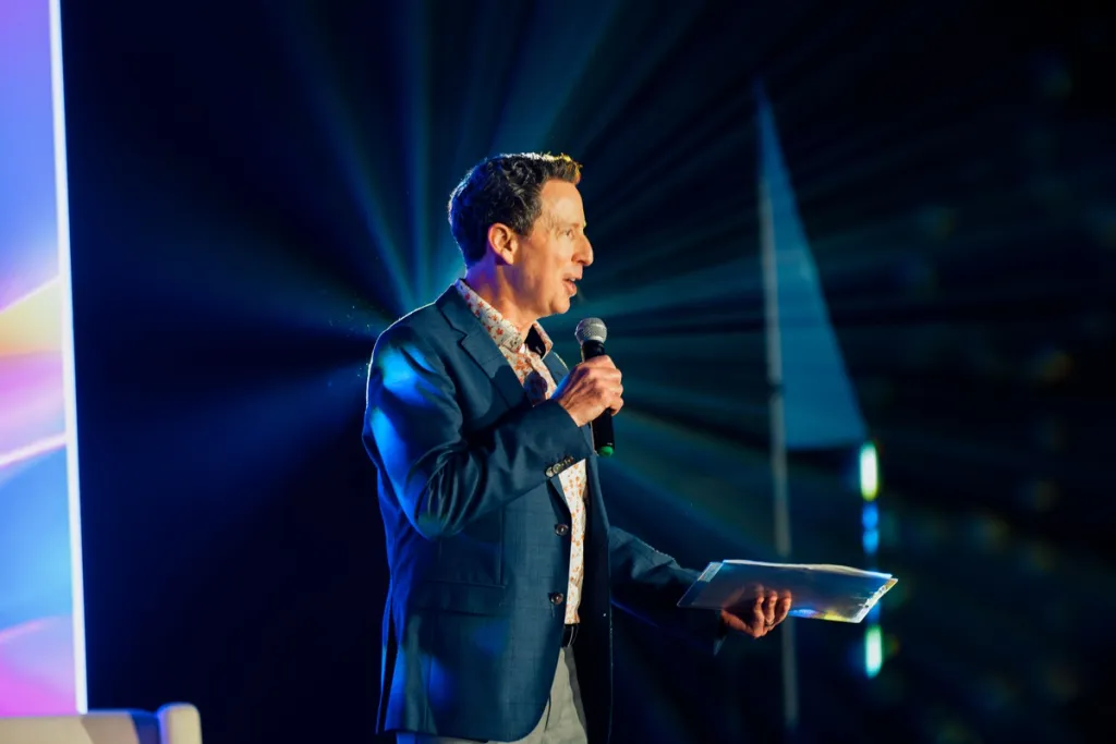 Adam Growe Hosting the Leadership Theatre at the Food Forward Summit 2026