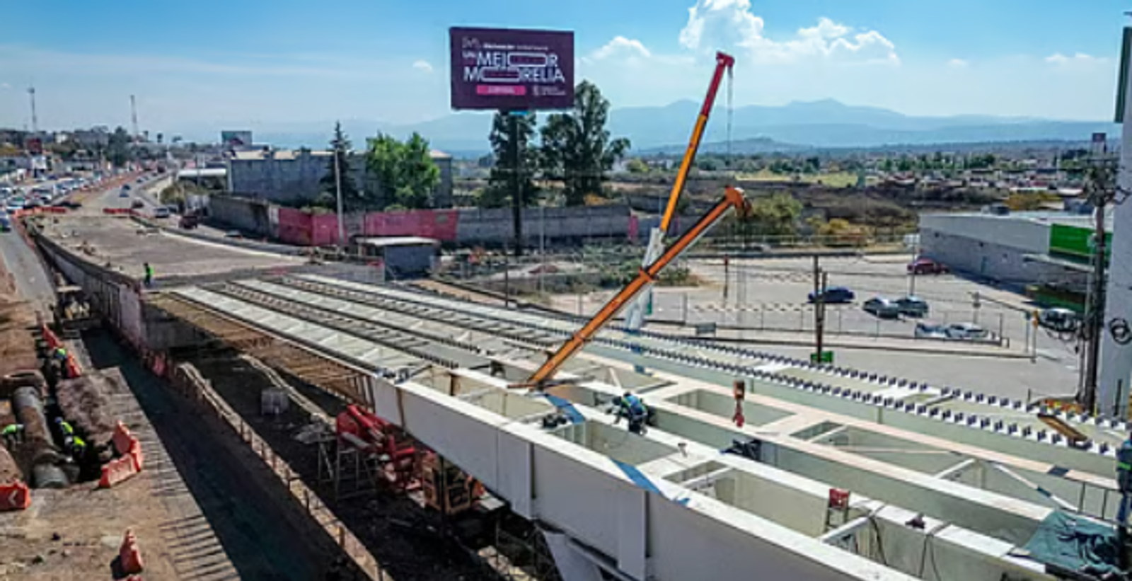 Infraestructura vial para una zona de alto crecimiento