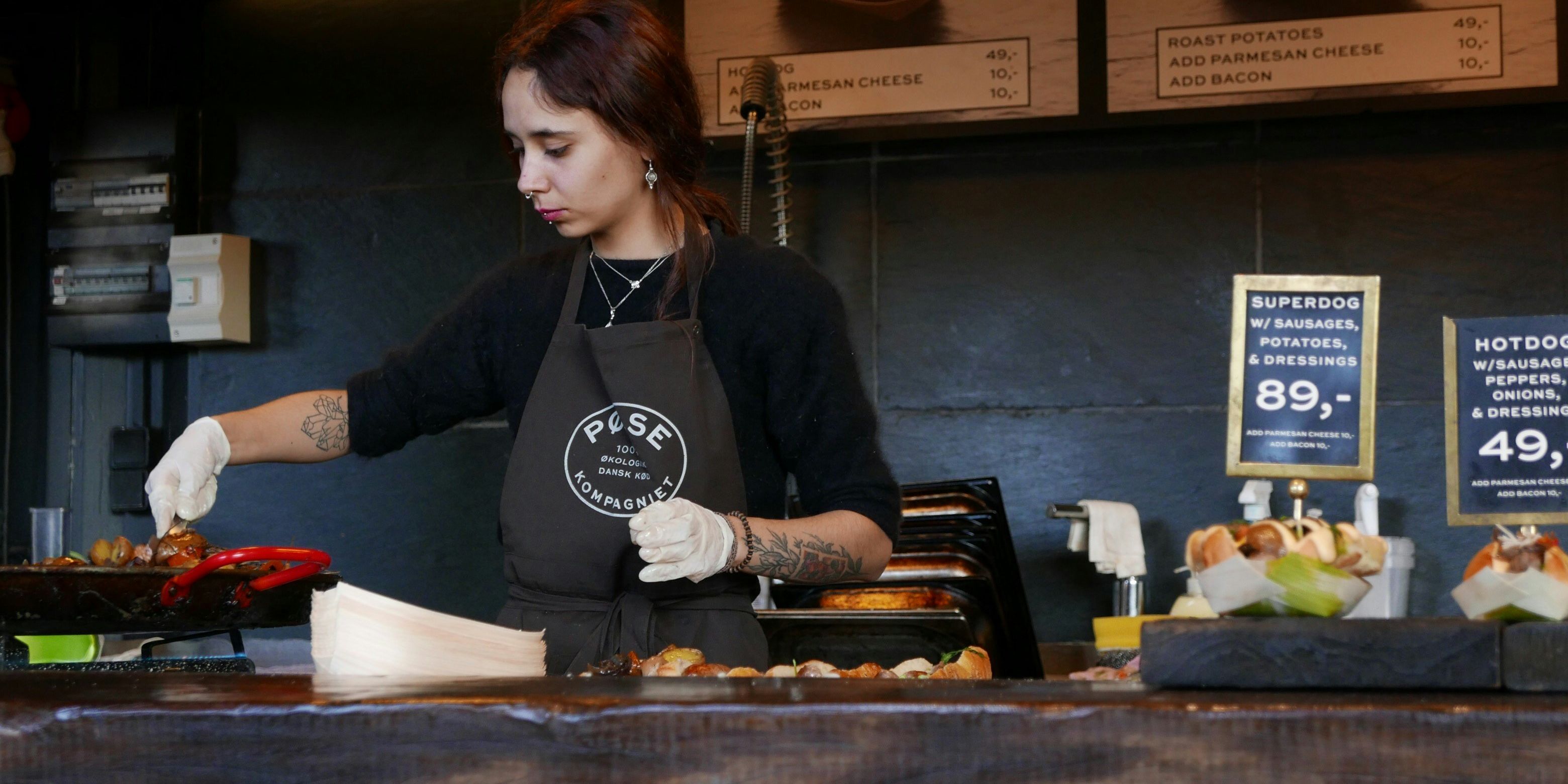 Hipster chef