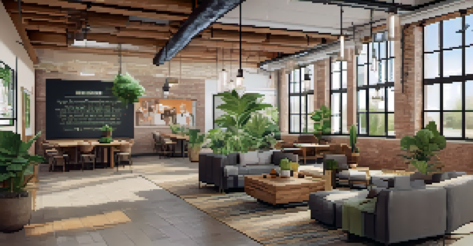 A community space in a gym where members are interacting and sharing experiences in a warm and inviting atmosphere.