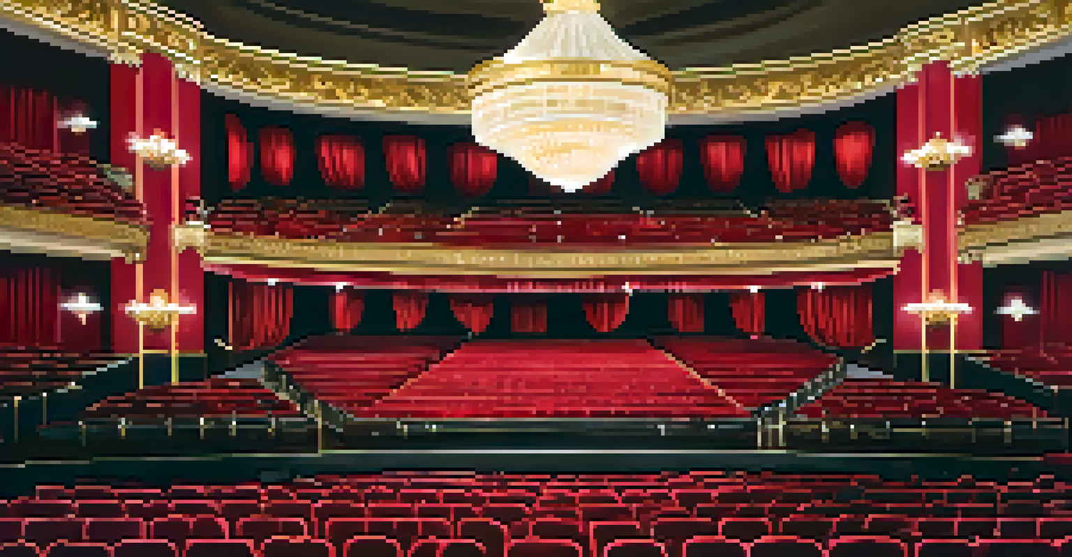 Interior view of the Herberger Theater Center with an elegant auditorium and diverse audience.
