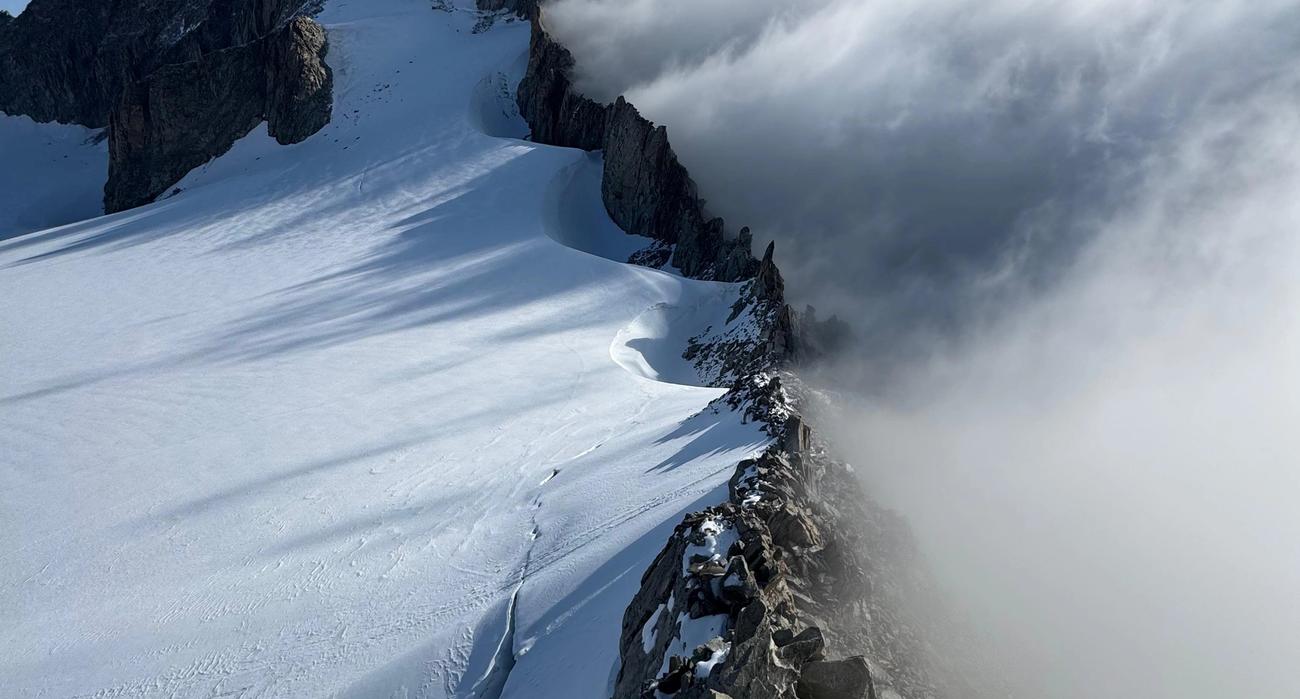 Dente del Gigante 4013m - Via Normale