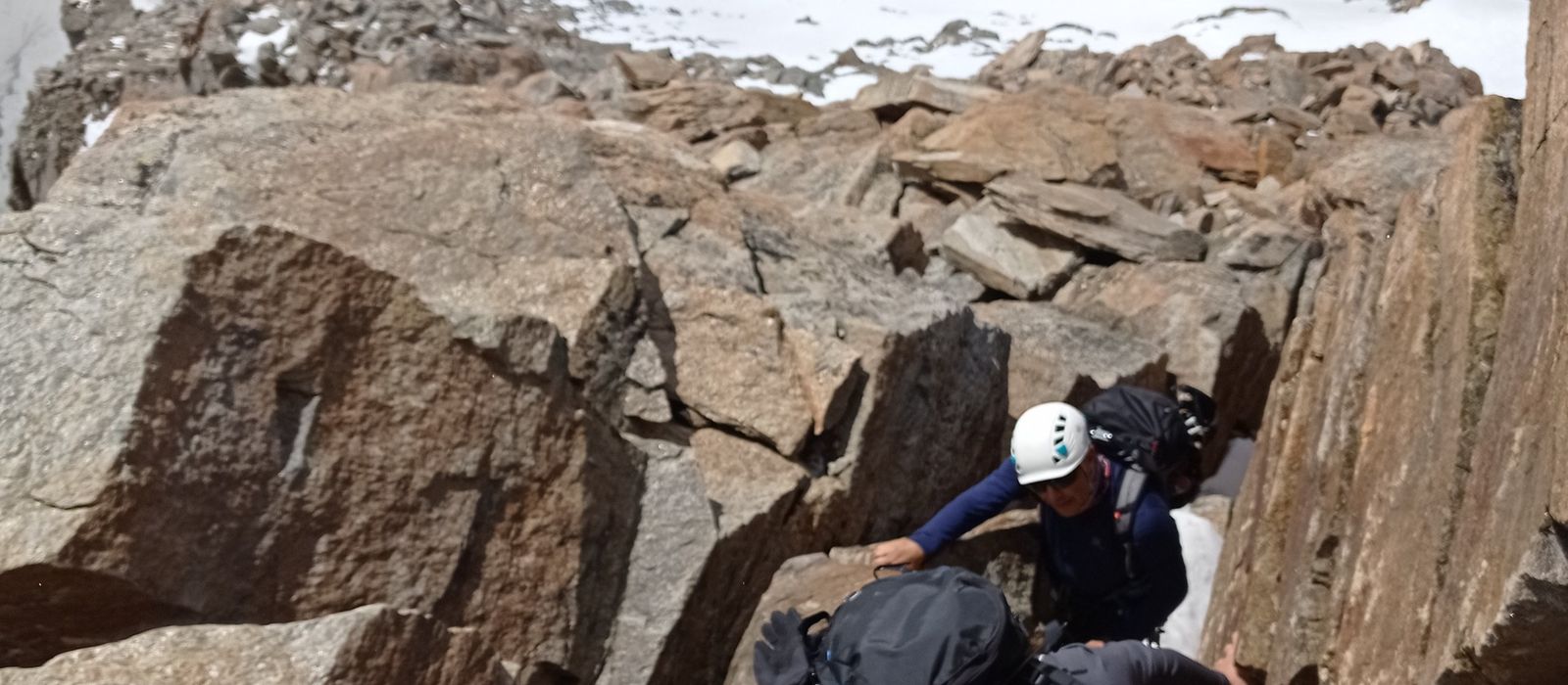 Punta Giordani 4046m - Cresta del Soldato