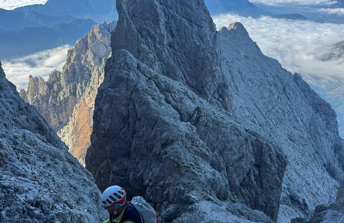 Sass Maor 2818m - Via Normale