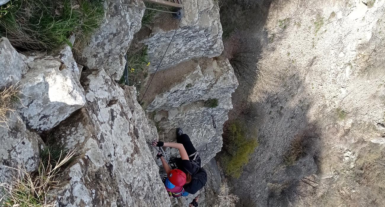Via Ferrata degli Alpini - Bismantova