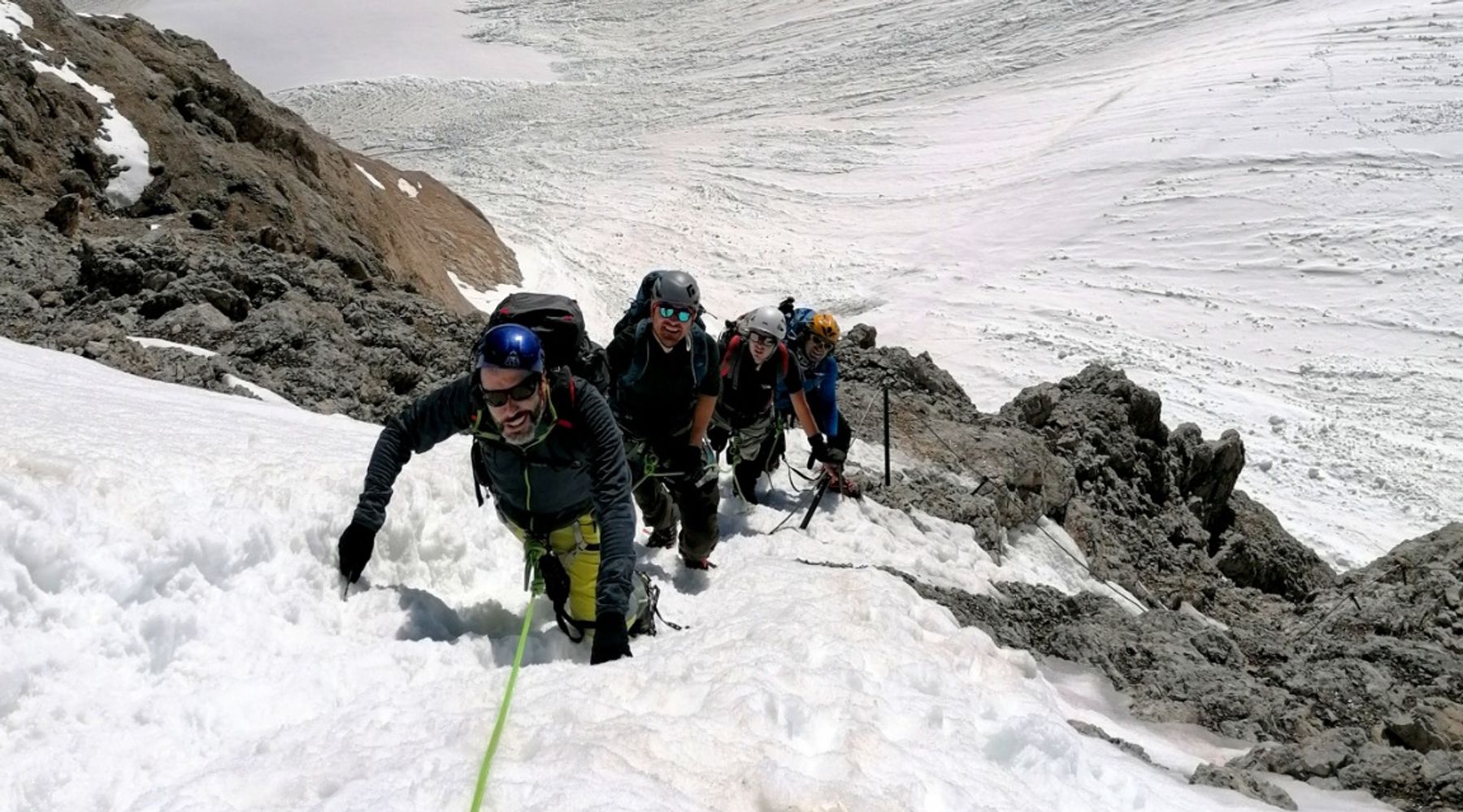 Marmolada Punta Penia 3343m - Via Normale