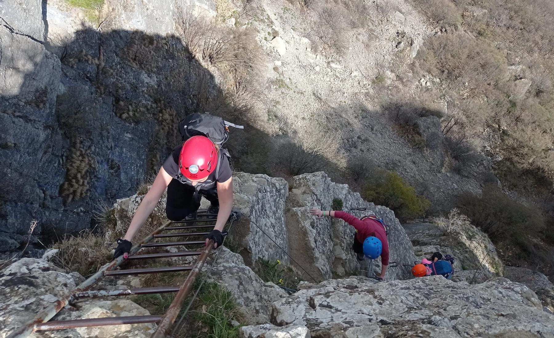 Via Ferrata degli Alpini - Bismantova