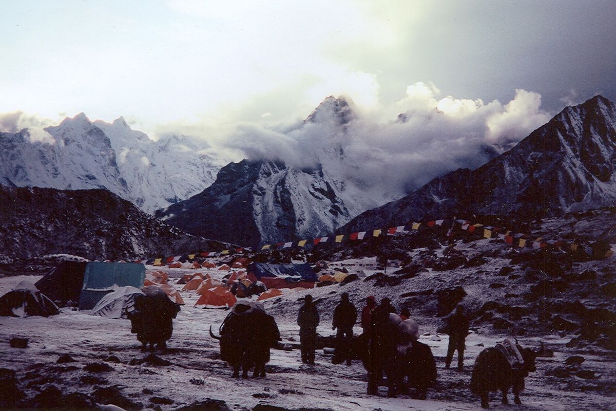 Island Peak - Imja Tse - 6189 m, nel cuore del Khumbu. Nepal