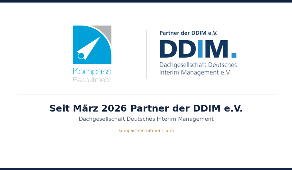 Kompass is an official partner of DDIM e.V