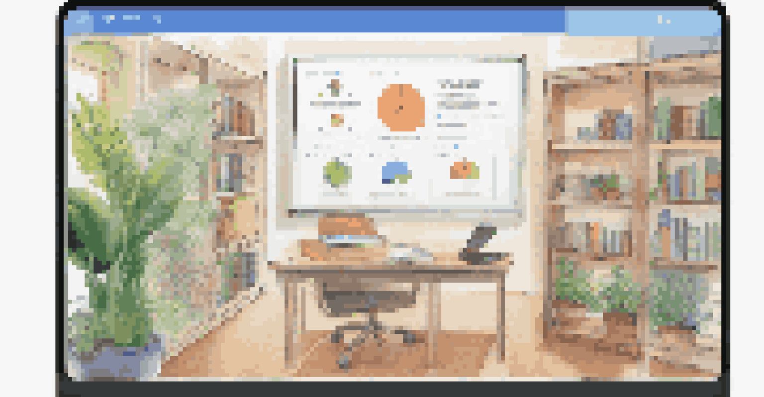 A computer screen showing an AI learning platform with personalized learning plans and progress graphs.