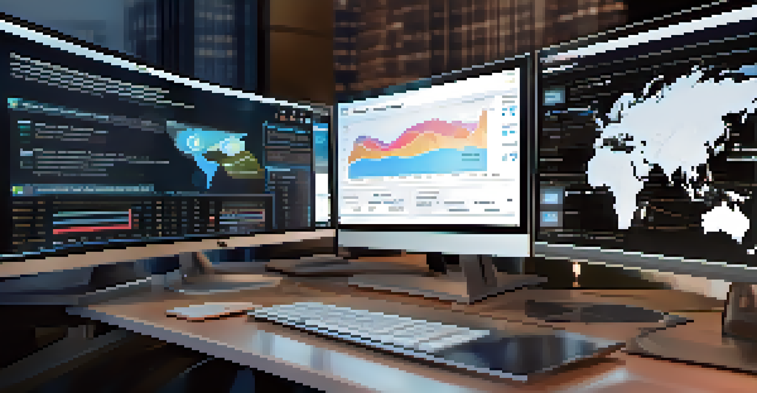 A close-up of a computer screen showing an identity governance management dashboard with graphs and access logs.