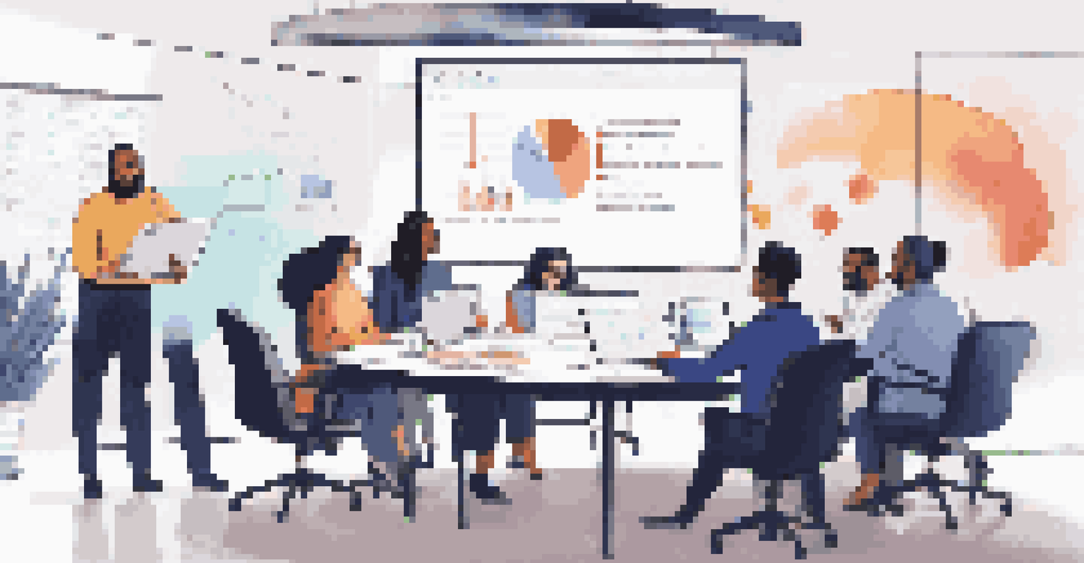 A diverse team of professionals discussing SaaS backup strategies around a conference table with laptops and charts.