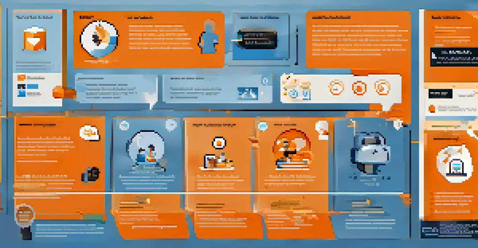 An infographic displaying the benefits of chatbots in lead generation using engaging icons and a bright color palette.