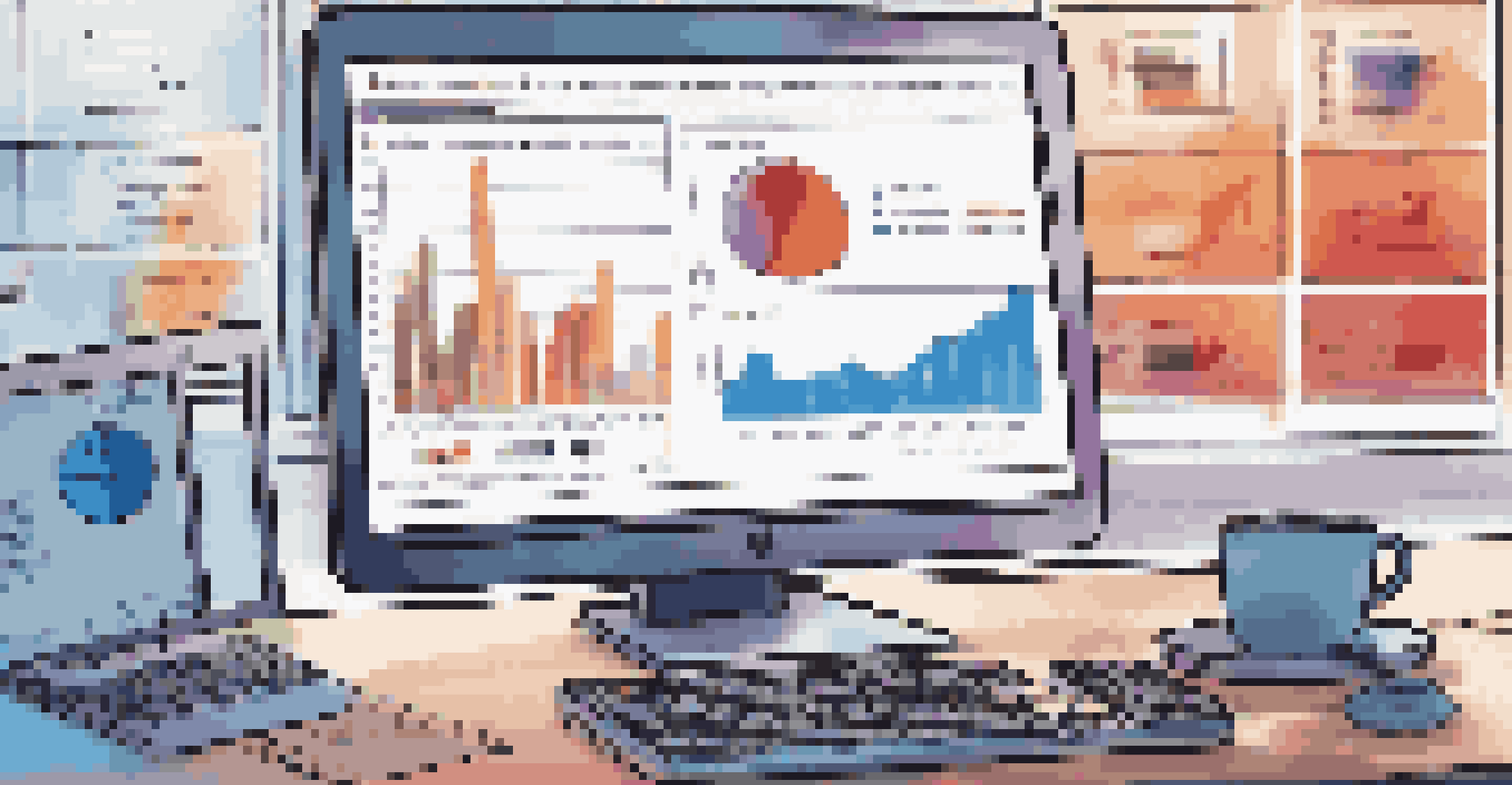 Close-up of a computer screen showing performance testing metrics with a hand pointing at the data, surrounded by an office setting.