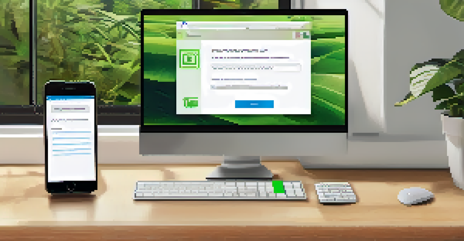 A close-up of a computer screen showing a multi-factor authentication login page, with a smartphone displaying a verification code nearby.
