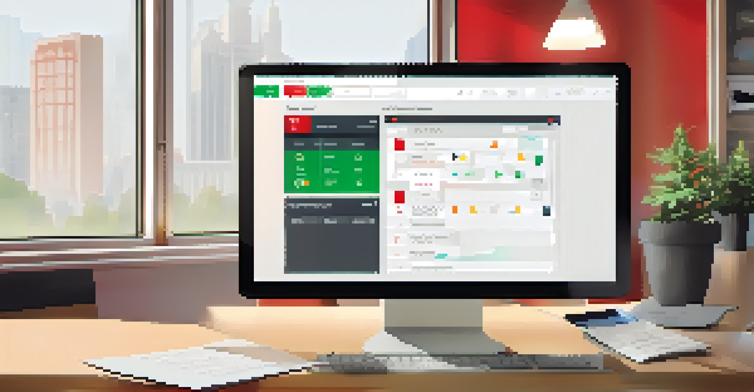 A close-up of a computer screen with a dashboard displaying real-time transaction monitoring and alerts for suspicious activity.