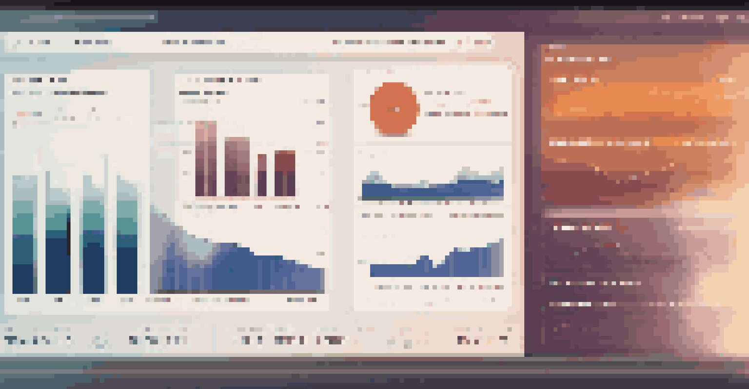A close-up of a computer screen showing a CI/CD dashboard with graphs and metrics.