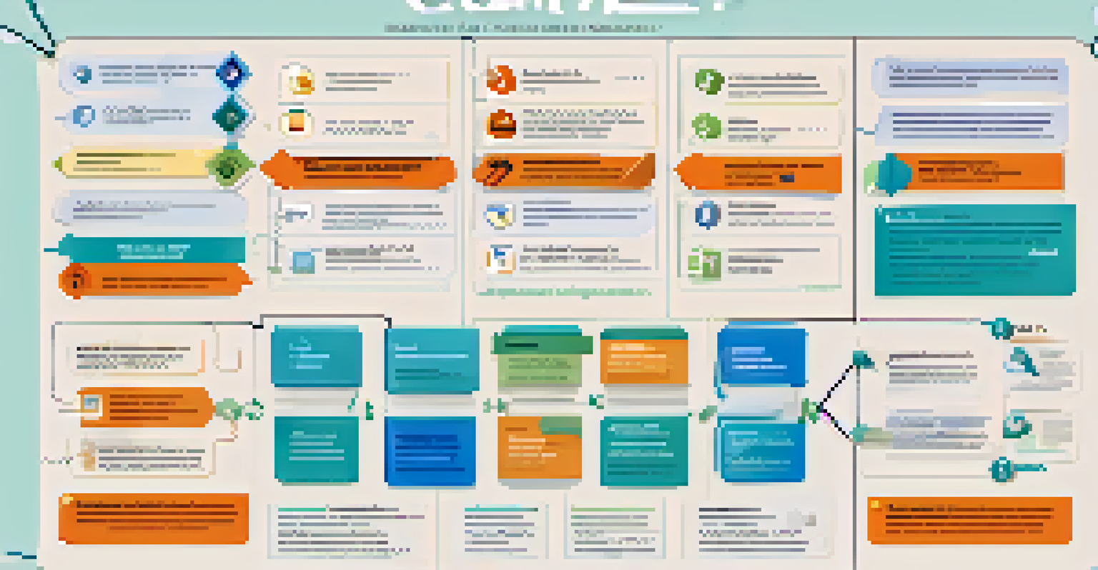 An infographic displaying common signs of phishing attempts, with icons and text.