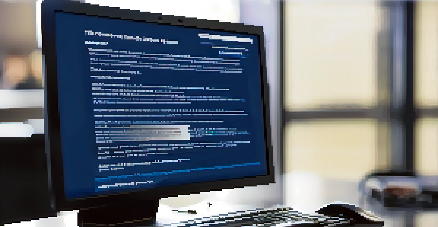 A close-up of a computer screen showing a suspicious phishing email that looks like it is from a bank.