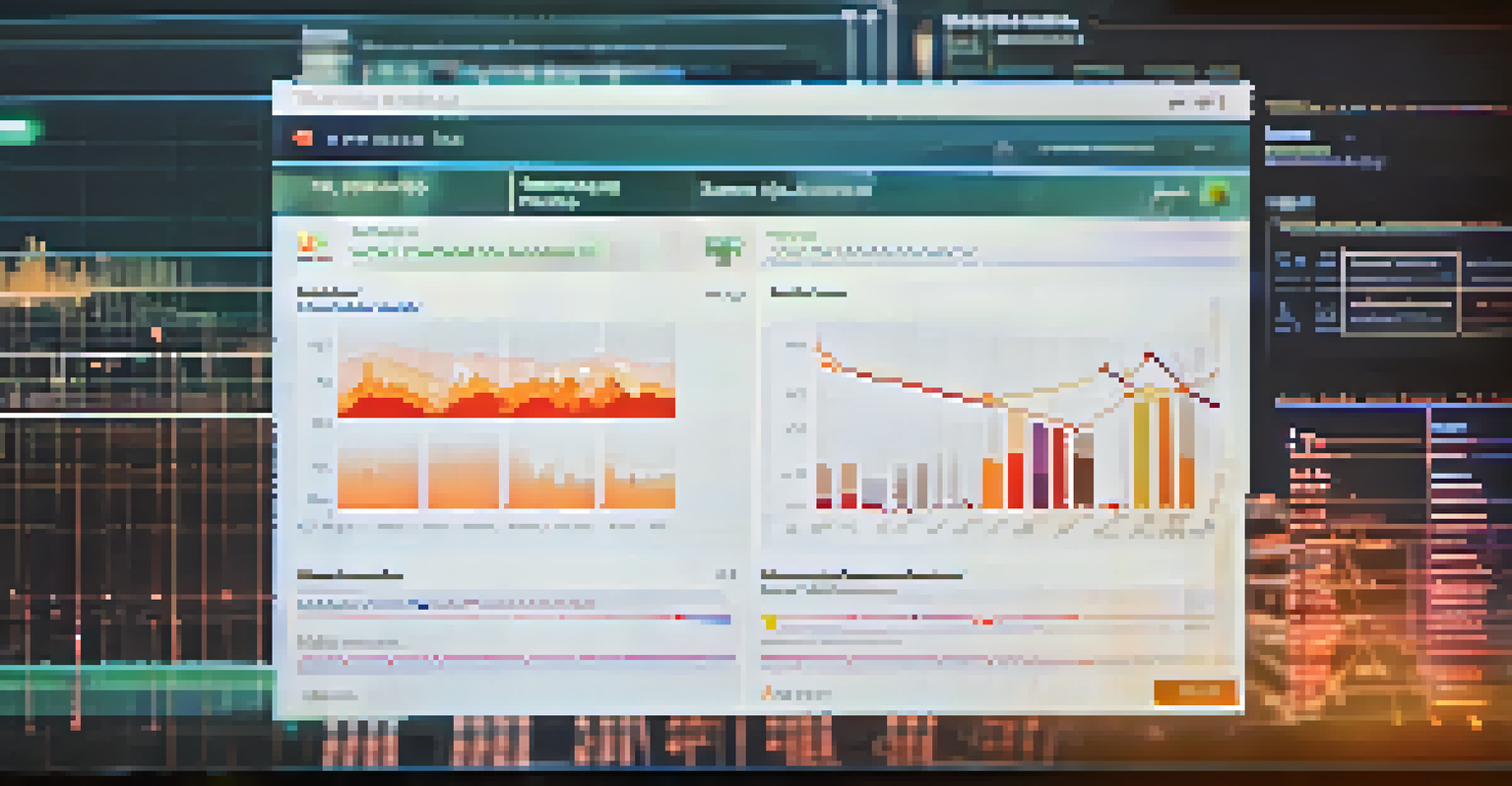 A close-up of a computer screen displaying a security monitoring dashboard with alerts and graphs related to data breaches.