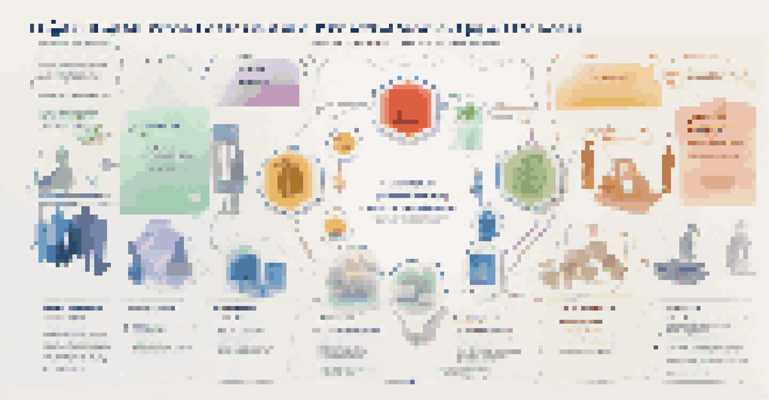 An infographic illustrating the steps of the digital forensics process with icons and a color scheme.