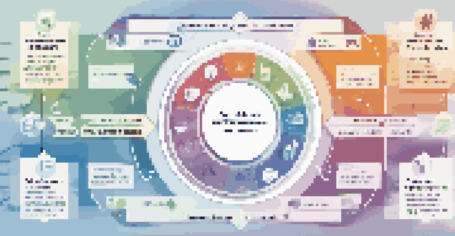 An infographic illustrating the cycle of feedback and continuous improvement in a data-driven culture.