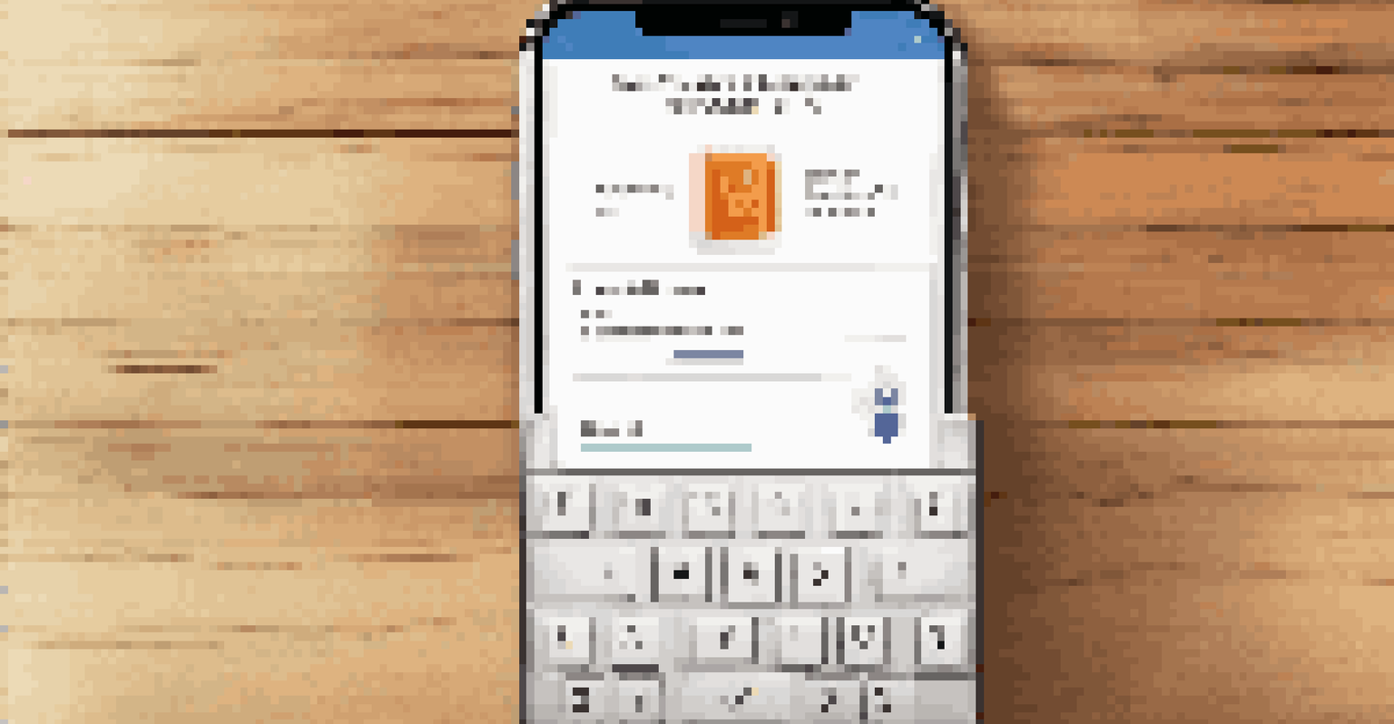 A smartphone screen showcasing a user-friendly IT service management application interface with a ticket submission form.
