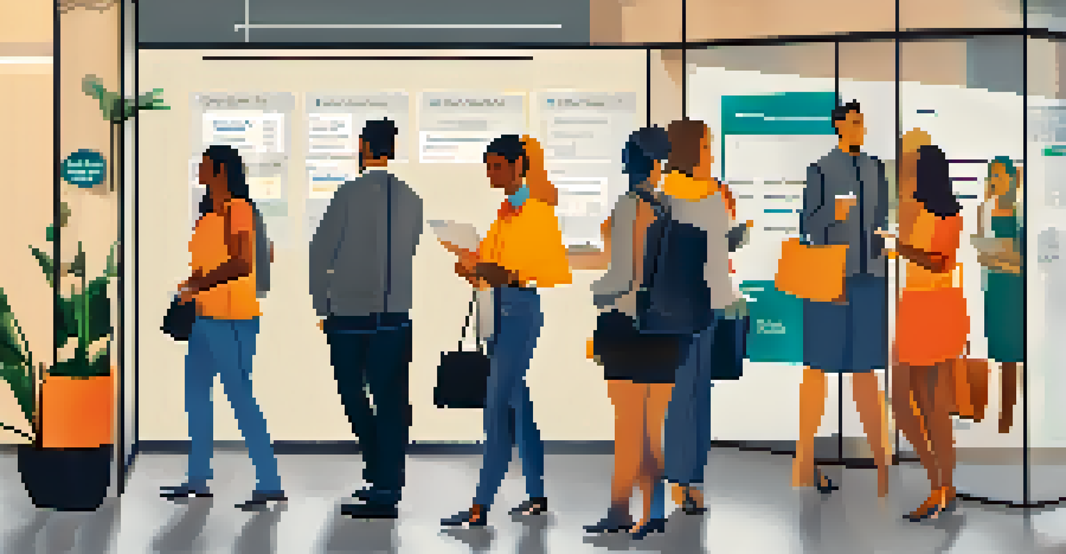 A split-screen comparison of customer service before and after RPA implementation.