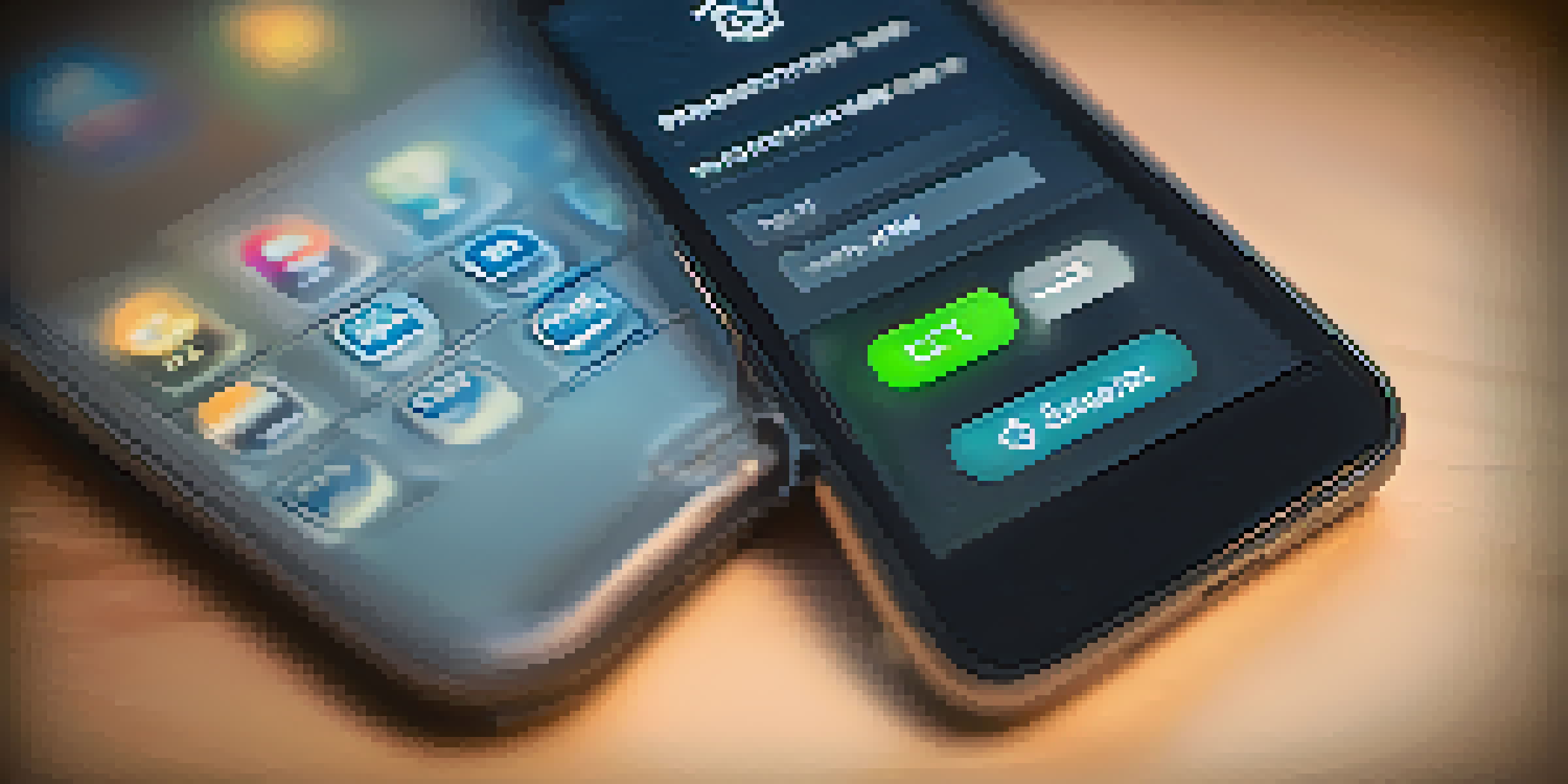 A modern smartphone showing a multi-factor authentication screen with a password entry field and a temporary code, against a softly blurred background.