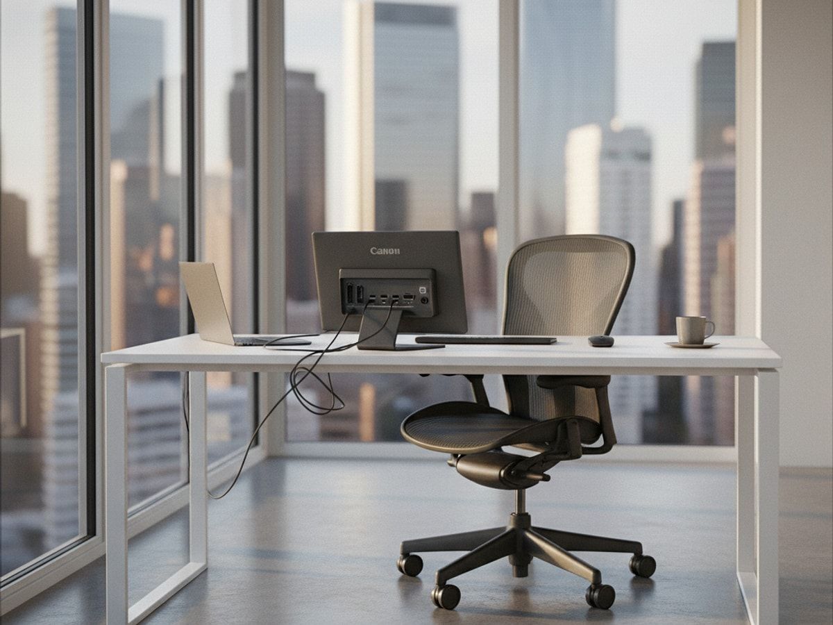 portable monitor homeoffice Anschlüsse Detail