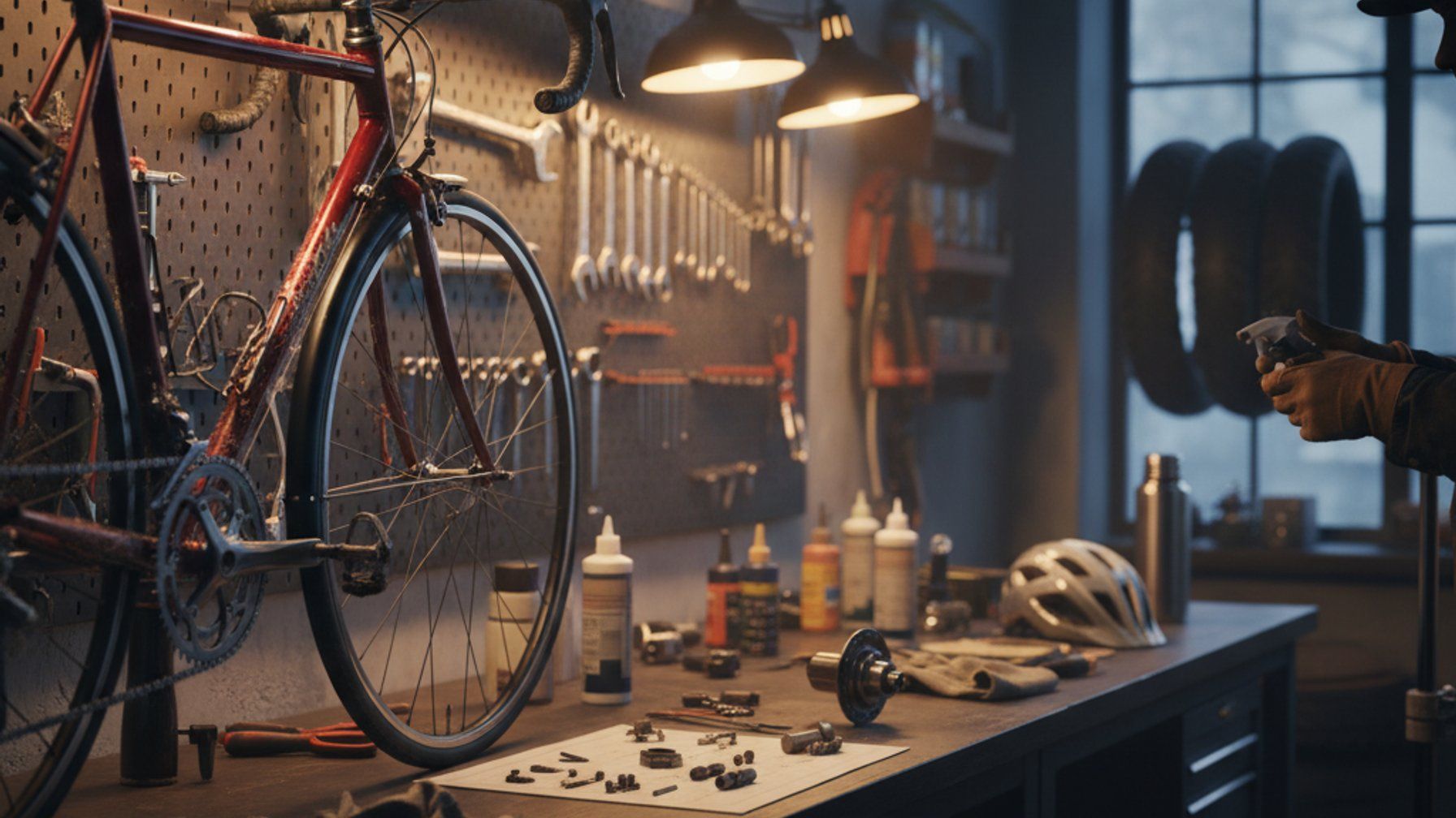 Fahrrad winterfest machen: Checkliste fuer die kalte Jahreszeit