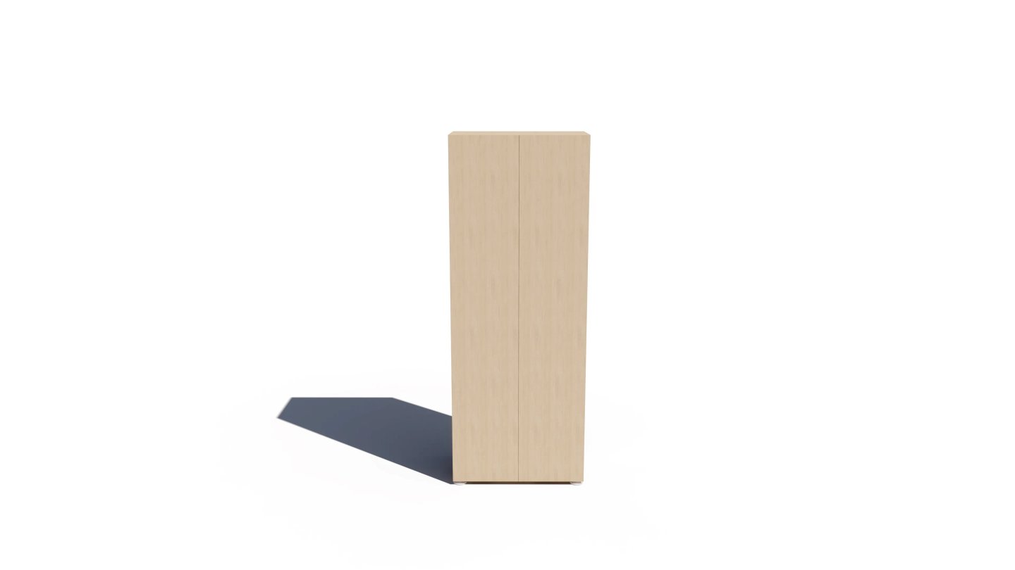 SERIE.03 ARMARIS VISTA FUSTA 6 BLANC