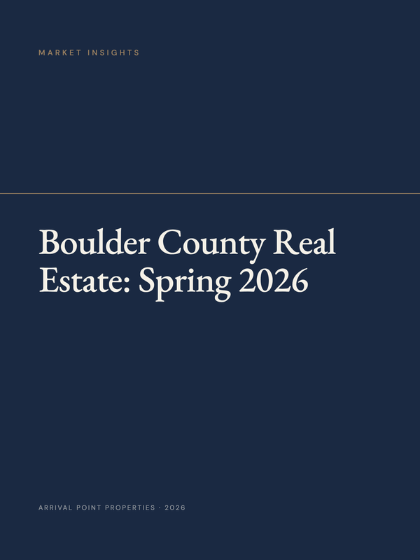 Boulder County Real Estate: Spring 2026