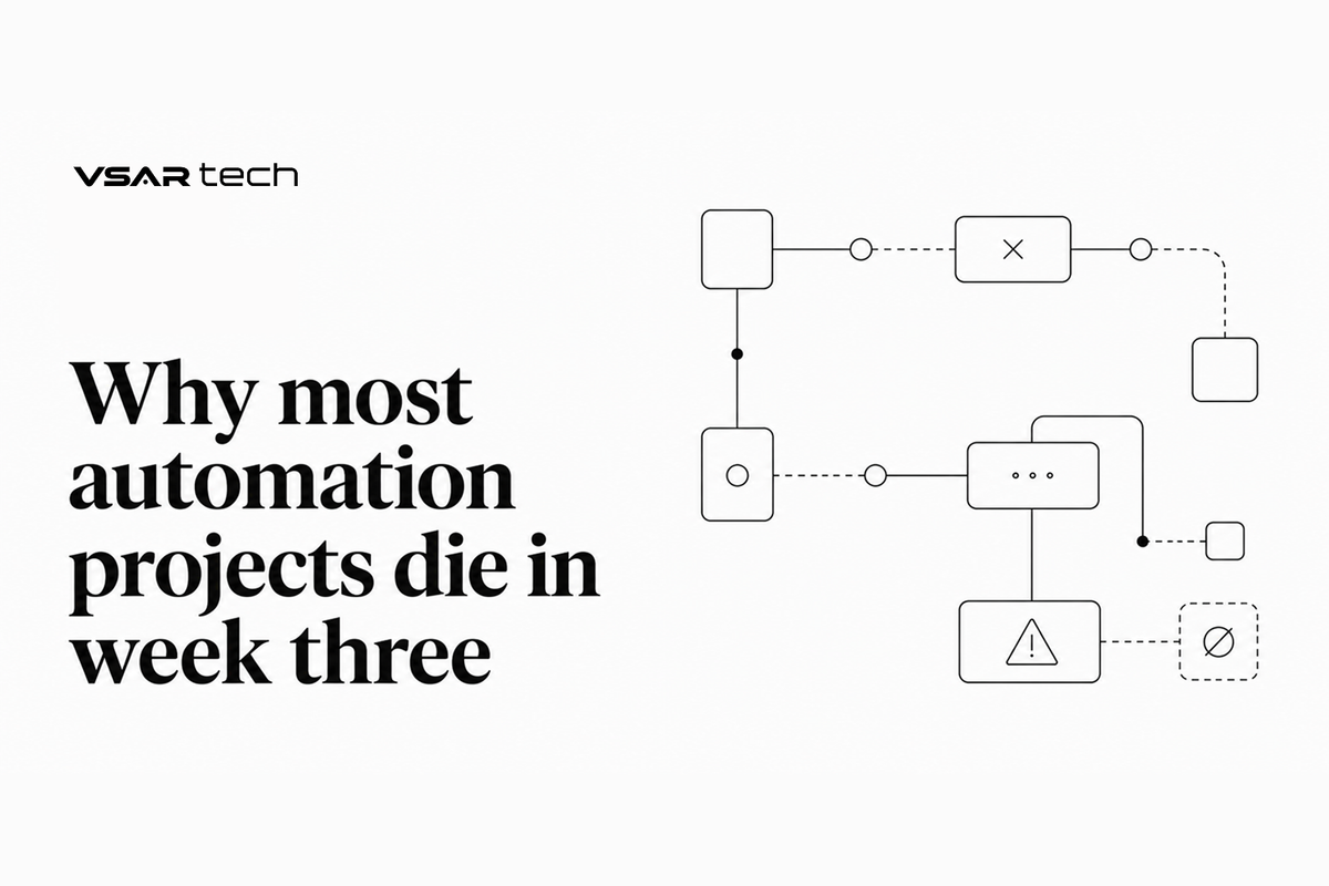 Why Most Automation Projects Die in Week Three
