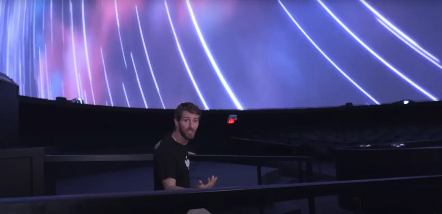 YouTuber paid a visit to Vancouver’s Las Vegas-style Sphere