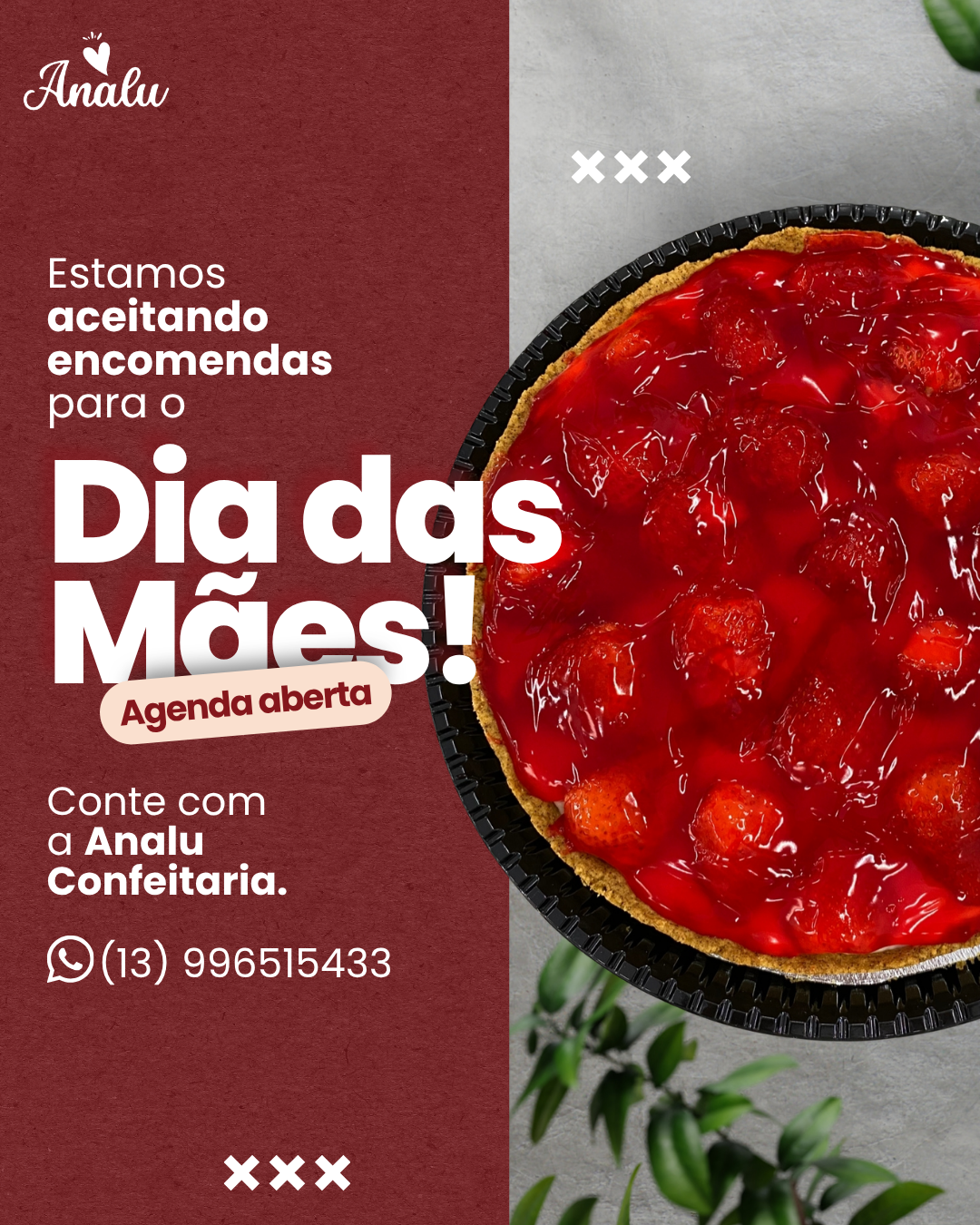 Criação de Arte | Analu Confeitaria