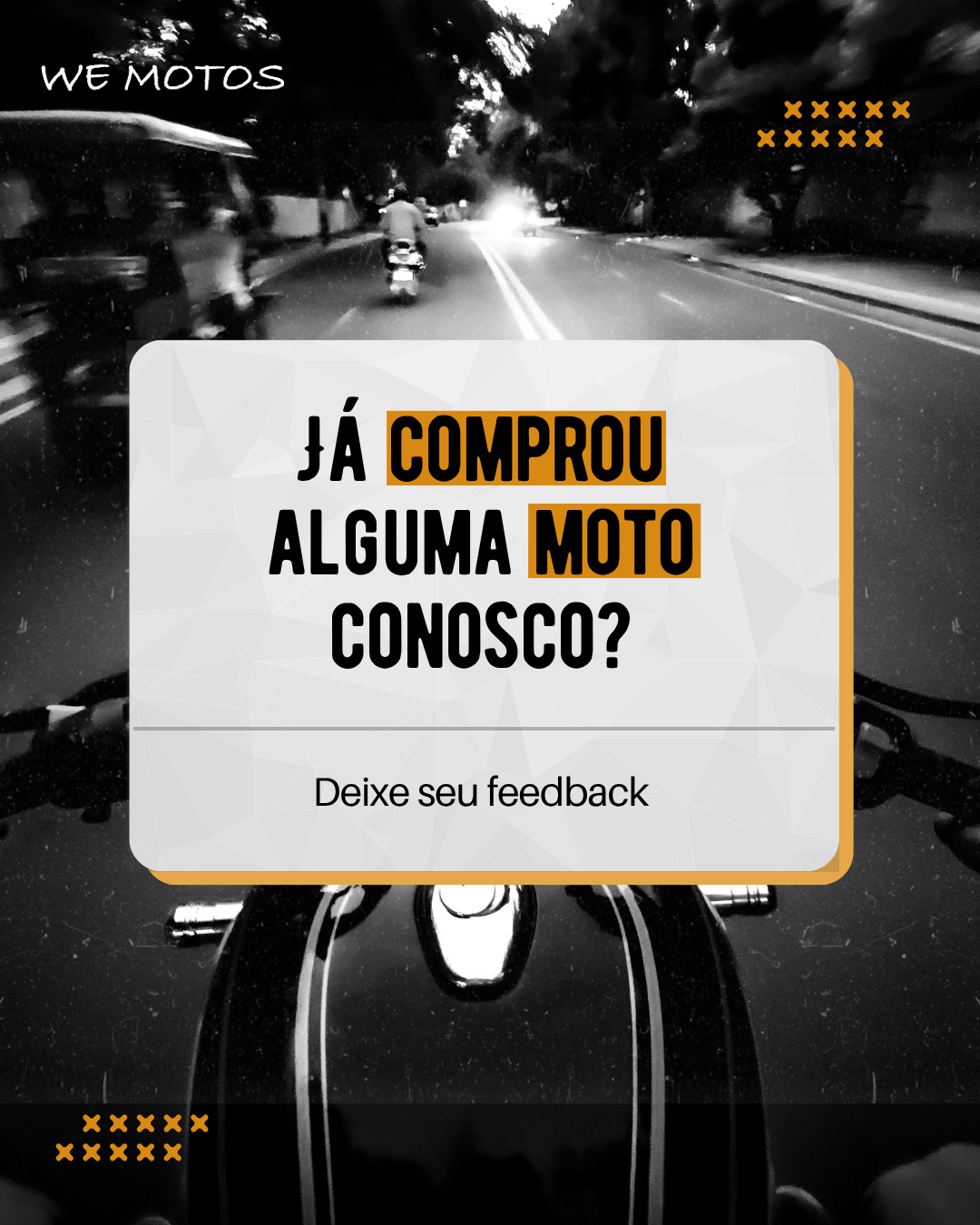 Criação de Arte | We Motos