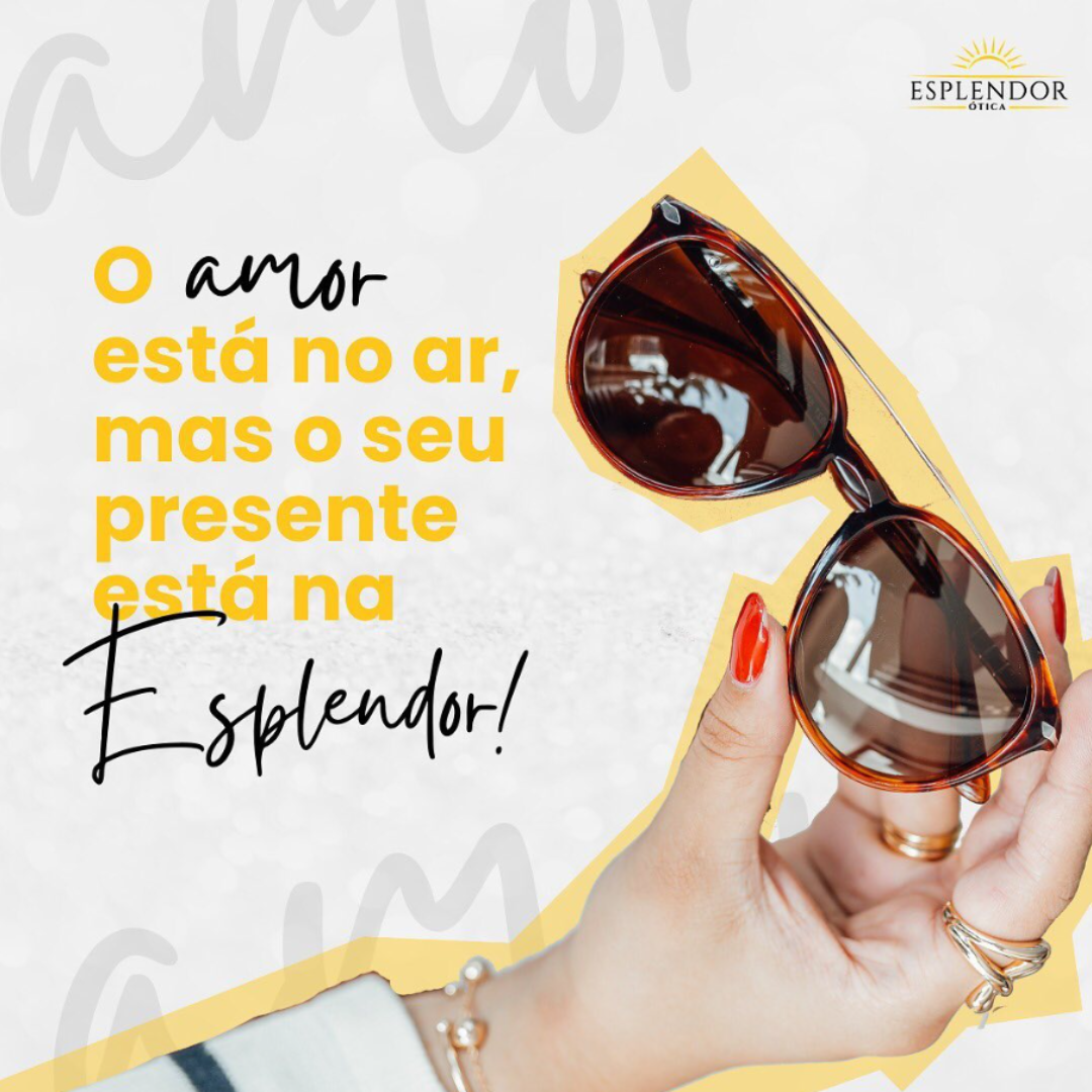 Criação de Arte | Ótica Esplendor