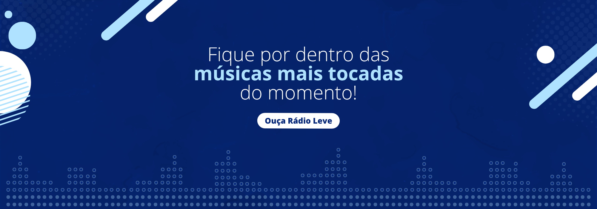 Criação banner | Radio Leve