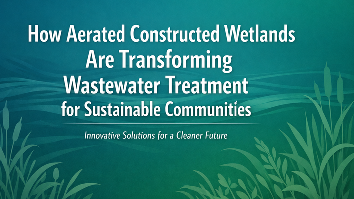Featured image for blog: How Aerated Constructed Wetlands Are Transforming Wastewater Treatment for Sustainable Communities