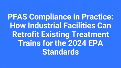 Typographic hero cover for the blog post on PFAS compliance retrofitting for industrial facilities under 2024 EPA standards