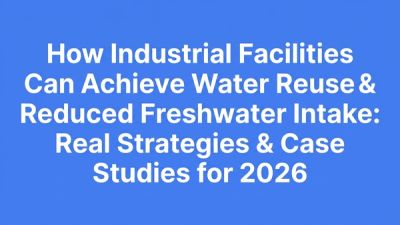 Title-forward cover for the industrial water reuse strategies article, 2026