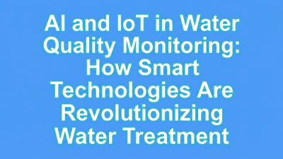 Bold typographic cover for the blog post on AI and IoT in water quality monitoring