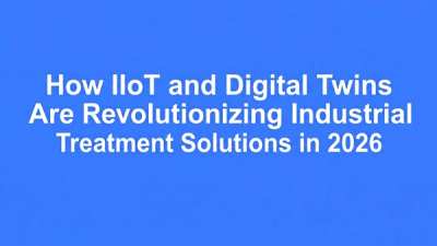 Bold typographic hero cover for the article about IIoT and digital twins in industrial water treatment solutions in 2026